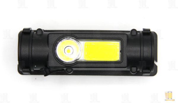 Фонарь налобный Без бренда YT-1775 COB от сети черный