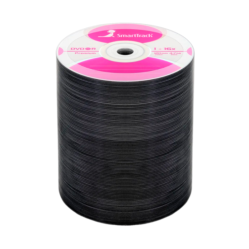 Диск DVD-R SmartTrack 4.7GB 16x 100шт. cake box (100/600)