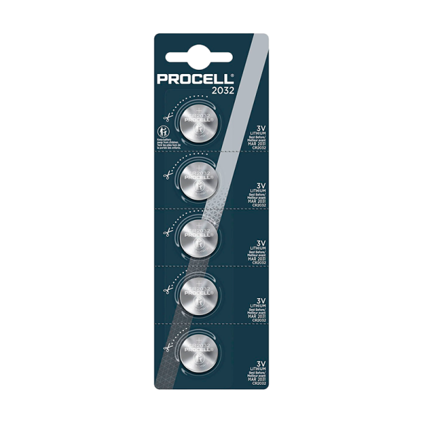 Батарейка Duracell Procell CR2032 BL5 Lithium 3V (5/200)