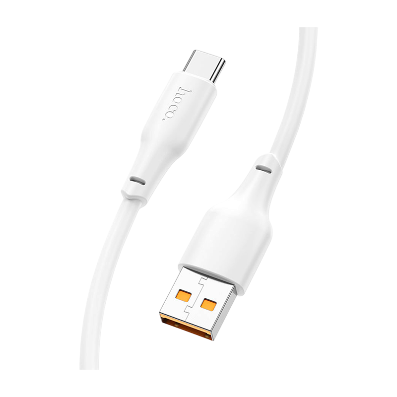 Кабель HOCO X93 USB (m)-Type-C (m) 1.0м 27W TPE белый (1/37/370)