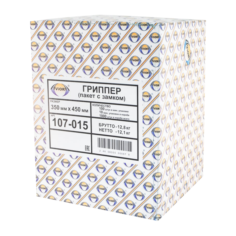 Грипперы (пакеты с замком) Aviora 450мм x 350мм (цена за 1 шт) 1000шт.
