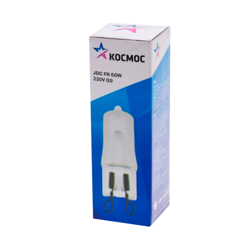 Лампа галогенная Supermax G9 60W 230V капсула матовая (1/100/1000)