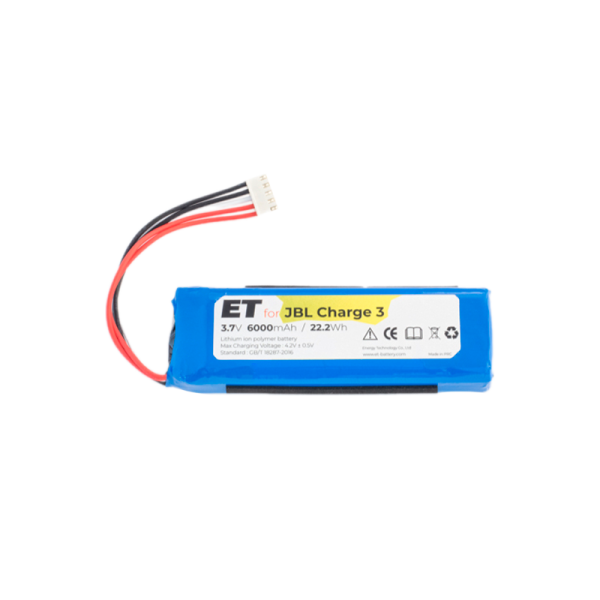 Аккумулятор ET для JBL Charge 3 3.7В, 6000мАч (1/10)
