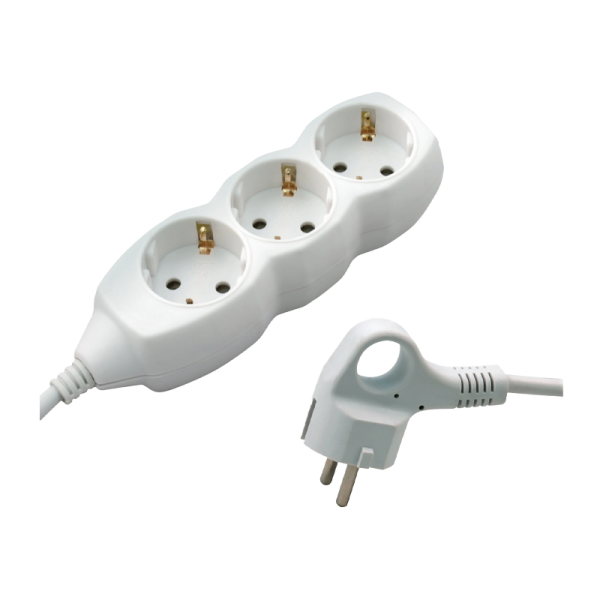 Удлинитель Старт S 3р.С/З 10A 3.0м IP20 белый (1/20)