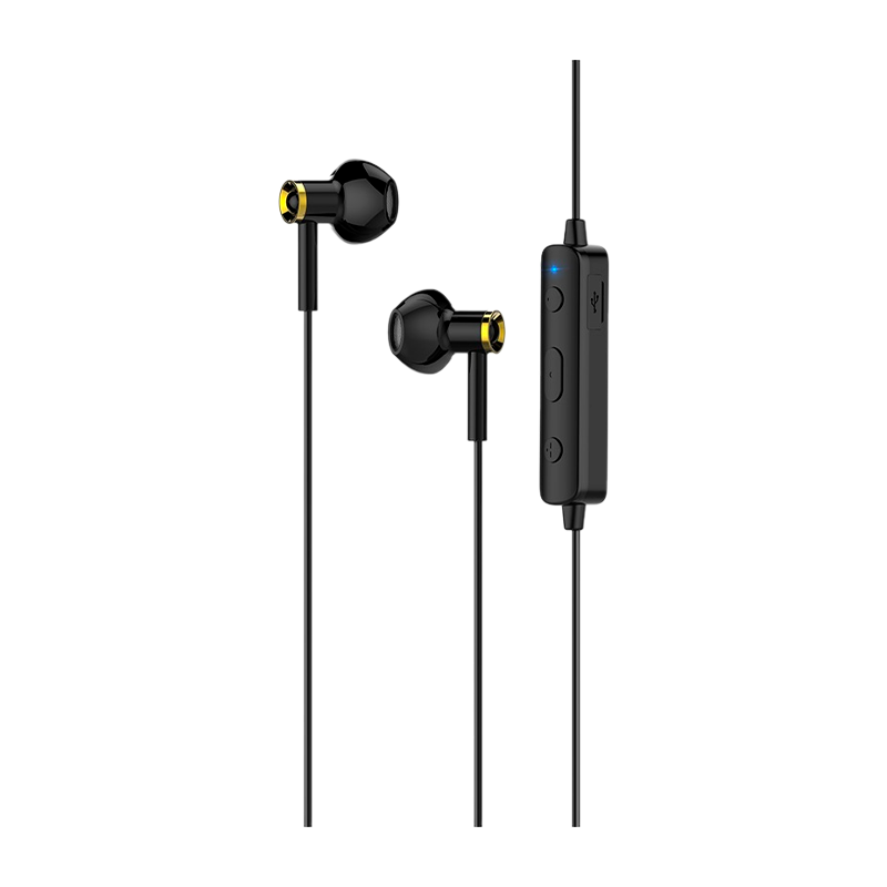 Наушники вставные HOCO ES21 bluetooth 4.2 с микр. черный (1/63)