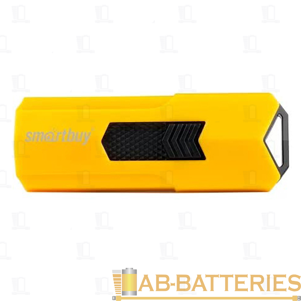 Флеш-накопитель Smartbuy Stream 64GB USB2.0 пластик желтый