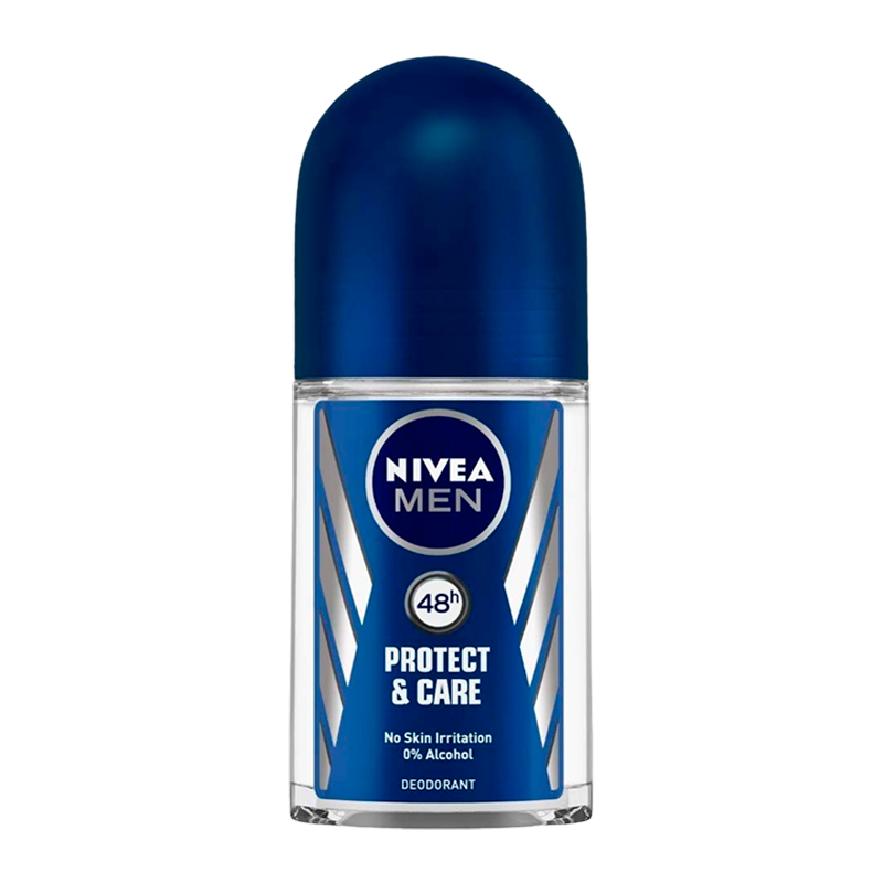 Дезодорант мужской Nivea Protect & Care роликовый 50мл (1/6)