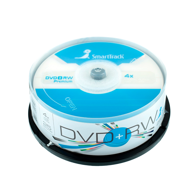 Диск DVD-RW SmartTrack CB-25 4.7GB 4x 25шт. (25/250)