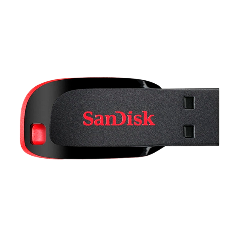 Флеш-накопитель SanDisk Cruzer Blade CZ50 16GB USB2.0 пластик черный