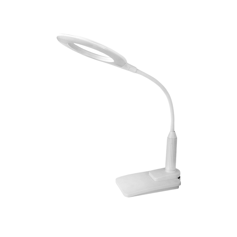 Светильник настольный Camelion KD-814 7W 230V 1LED на основании сенс. 4 ур.ярк. белый (1/6)
