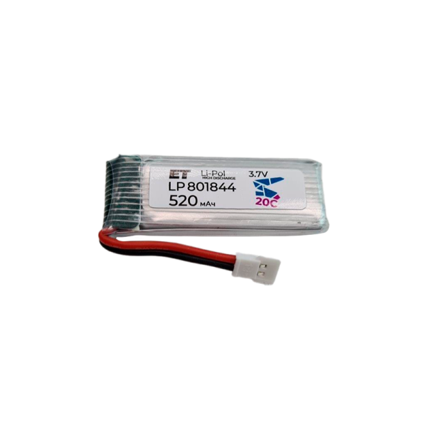 Аккумулятор ET LP801844-20CM Li-Pol, 3.7В, 520мАч (1/20)