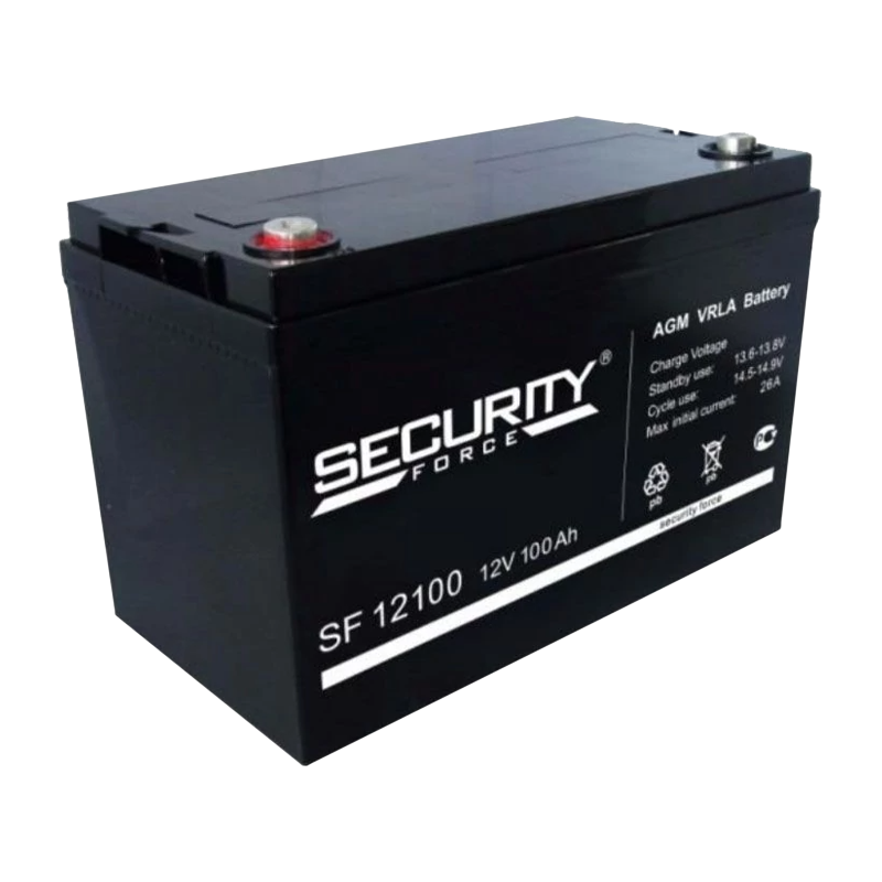 Аккумулятор свинцово-кислотный Security Force SF 12100 12V 100Ah
