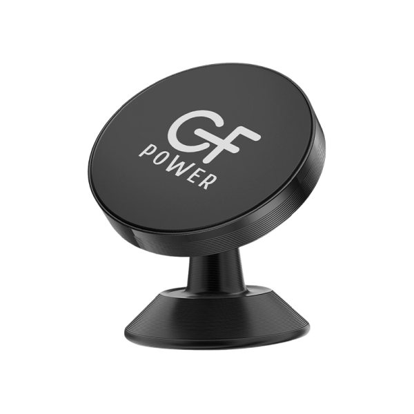 Держатель автомобильный GFPower CH-05 клеевая основа поворотный магнит черный (1/300)