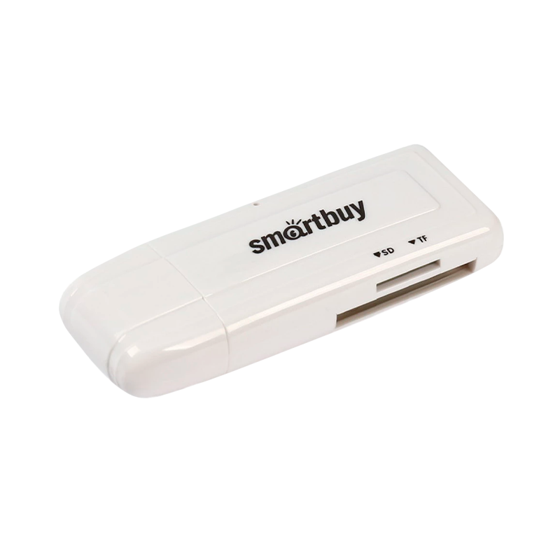 Картридер Smartbuy 705 USB3.0 SD/microSD белый (1/20)