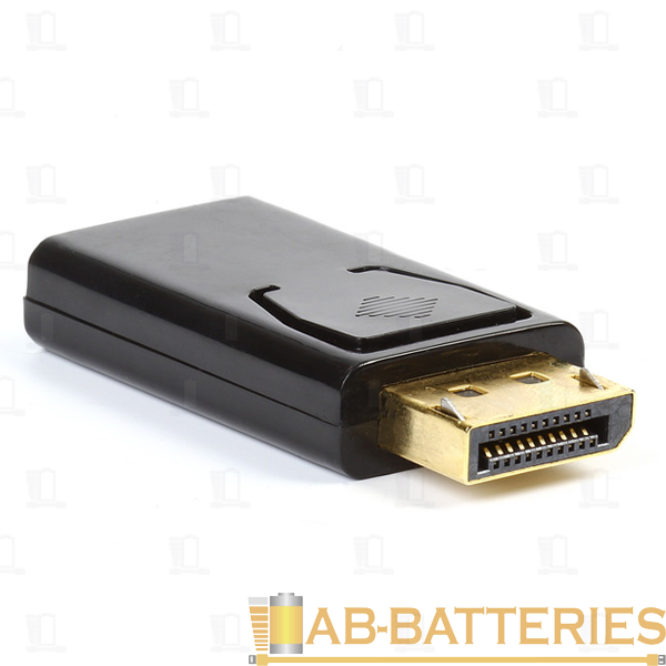 Переходник Smartbuy A131 DisplayPort (m)-HDMI (m) пластик черный (1/500)