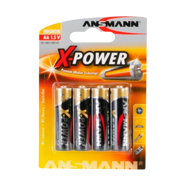 Батарейка ANSMANN X-POWER LR6 BL4