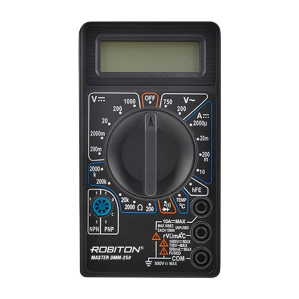 Мультиметр ROBITON MASTER DMM-250 (1/100)