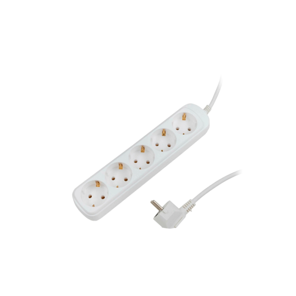 Удлинитель Старт S 5р.С/З 10A 3.0м ПВС 3x0.75мм² белый (1/20)