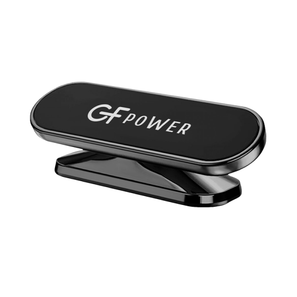 Держатель автомобильный GFPower CH-04 клеевая основа поворотный магнит черный (1/300)