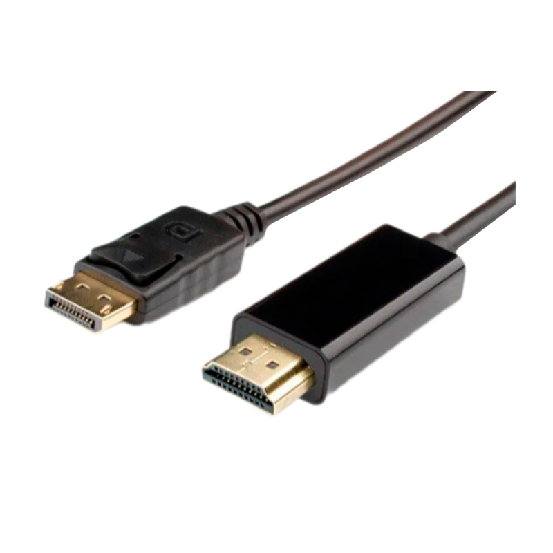 Кабель Atcom DisplayPort (m)-HDMI (m) 2.0м ПВХ ver.2.0 черный (1/10/100)