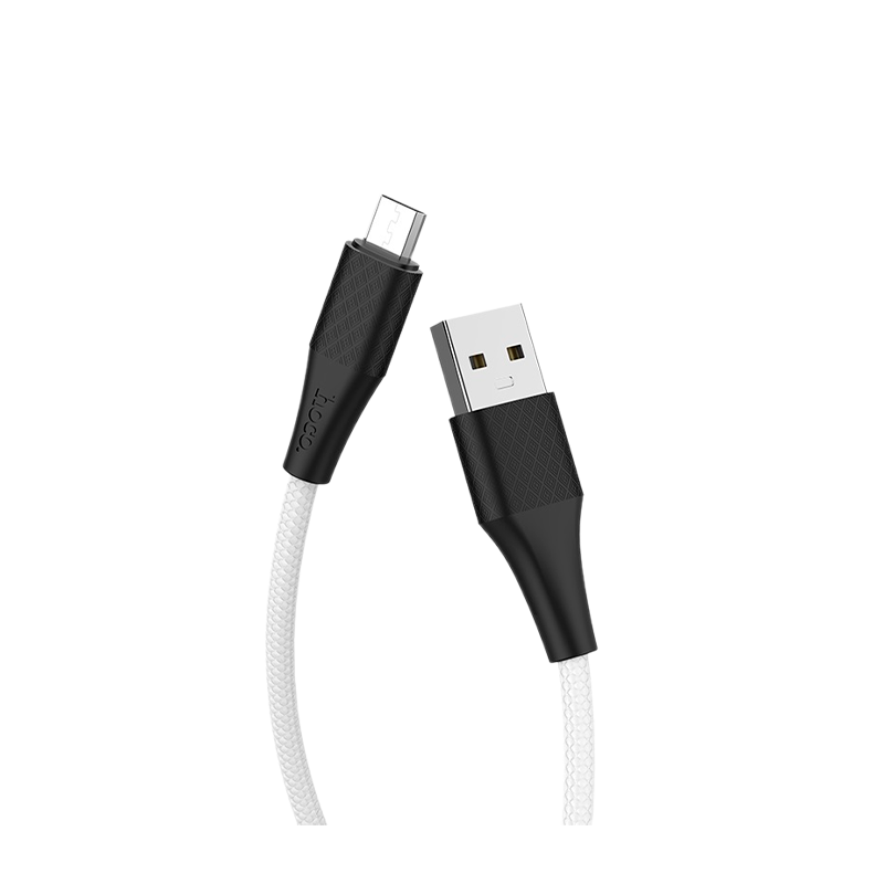 Кабель HOCO X32 USB (m)-microUSB (m) 1.0м 2.0A TPE белый (1/33/330)