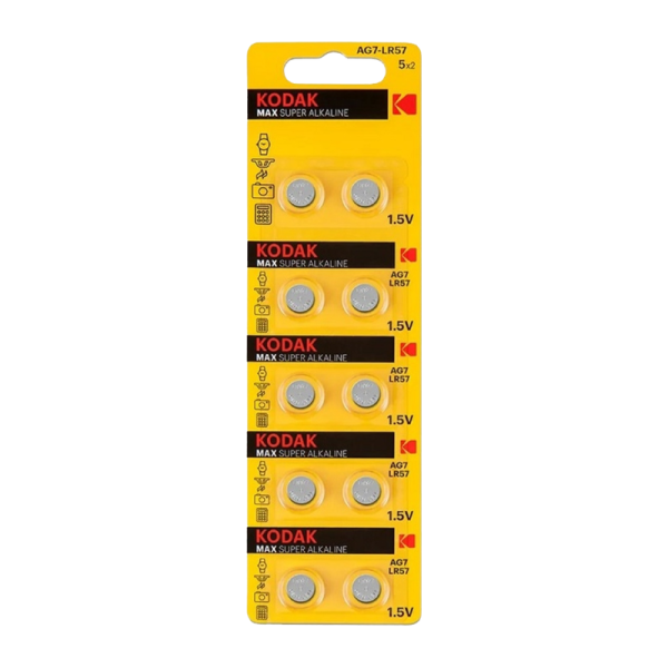 Батарейка Kodak G7/LR926/LR57/395A/195 BL10 Alkaline 1.5V (10/100/1000)