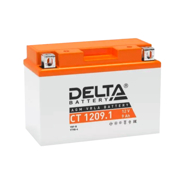 #Аккумулятор для мототехники Delta CT 1209.1 (1/8)
