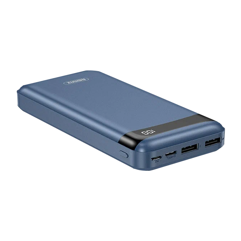 Внешний аккумулятор Remax RPP-259 20000mAh 2.0A 2USB/Type-C синий (1/36)