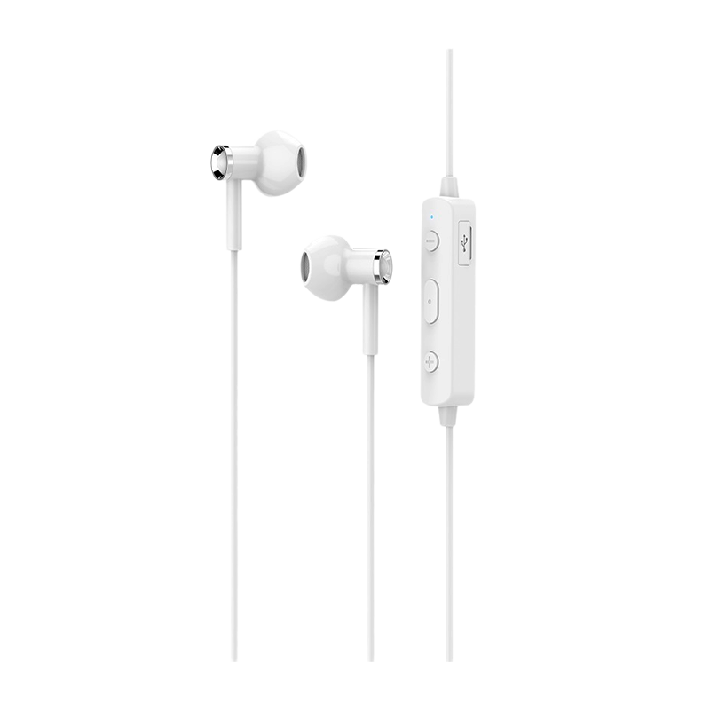 Наушники вставные HOCO ES21 bluetooth 4.2 с микр. белый (1/63)