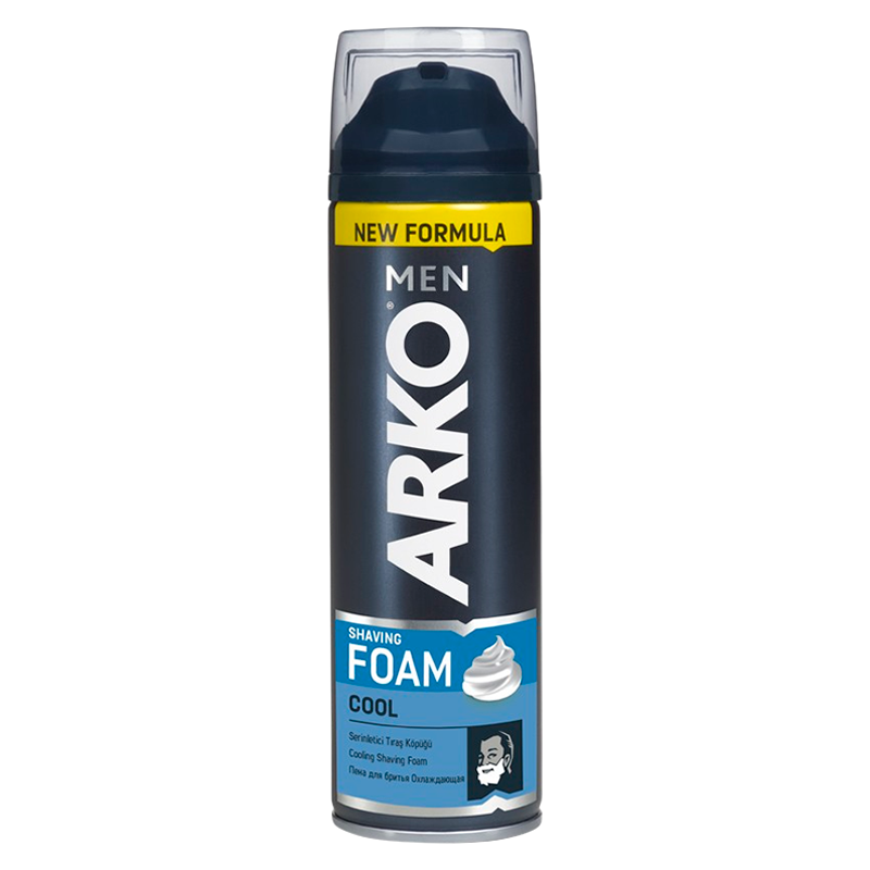 Пена для бритья Arko COOL (освежающая) 200мл (1/24)