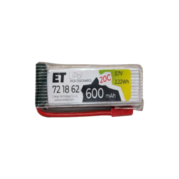 Аккумулятор ET LP721862-20C Li-Pol, 3.7В, 600мАч (1/50)