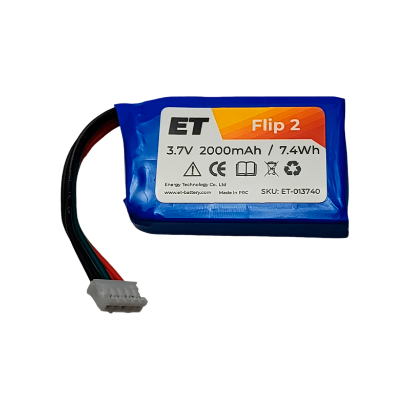 Аккумулятор ET для JBL Flip 2 3.7В, 2000мАч (1/10)