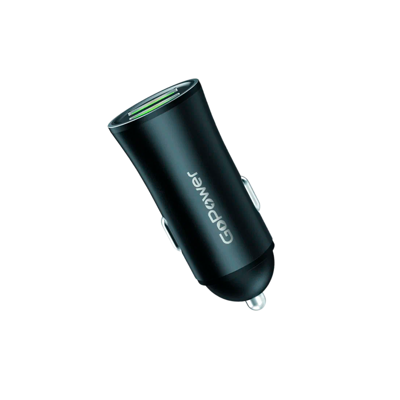 *Автомобильное З/У GoPower GPC07-2U 2USB черный 