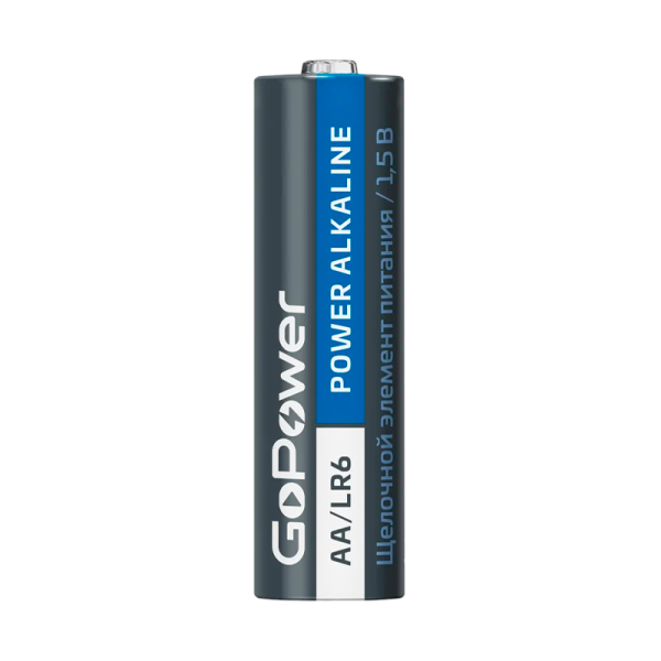 Батарейка GoPower LR6 AA BL5 Alkaline 1.5V (5/50/600)