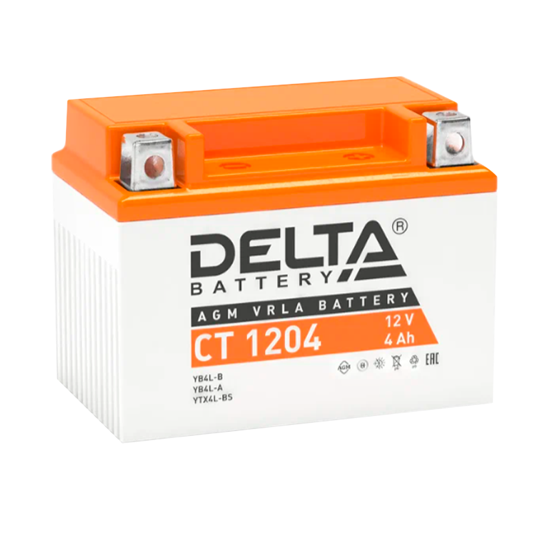 Аккумулятор для мототехники Delta CT 1204 (1/10)