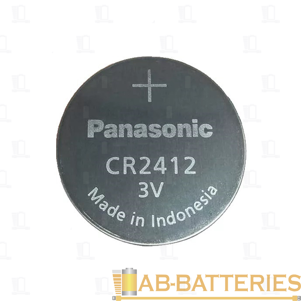 Батарейка Panasonic CR2412 PK1 Lithium 3V