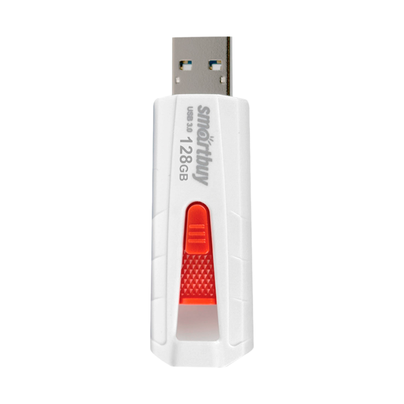 Флеш-накопитель Smartbuy Iron 128GB USB3.0 пластик белый красный