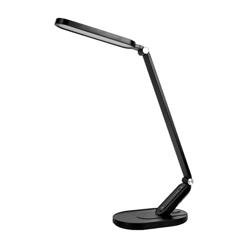Светильник настольный Camelion KD-859 10W 230V на основании сенс. черный