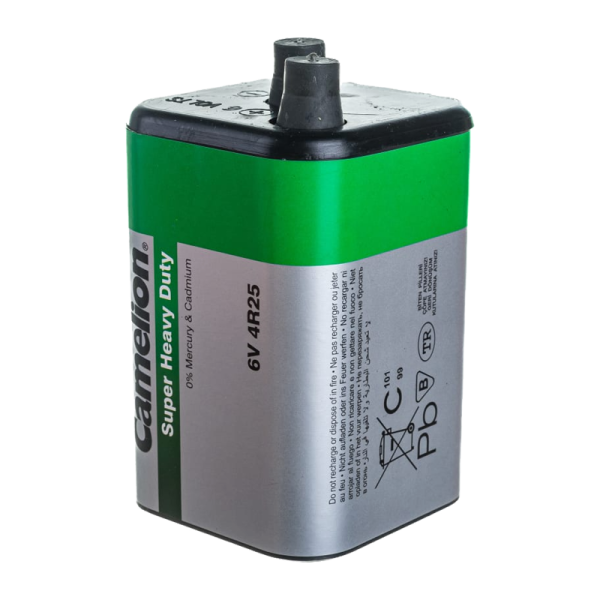 Батарейка Camelion 4R25 Shrink 1 Heavy Duty 6V (1/6/12)