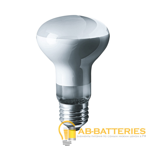 Лампа накаливания Navigator R63 E27 40W 230V рефлектор (1/10/100)