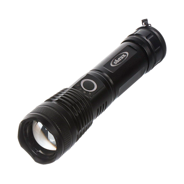 Фонарь универсальный Облик 202 1LED от аккумулятора черный
