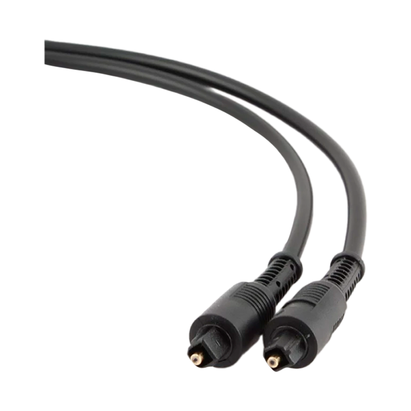 Кабель Cablexpert CC-OPT-2M Toslink (m)-Toslink (m) 2.0м силикон черный (1/10/75)