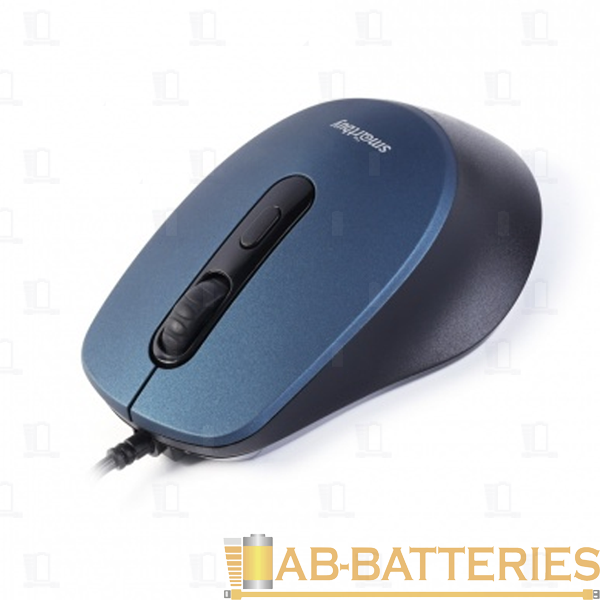 Мышь проводная Smartbuy 265 ONE классическая USB бесшумная синий (1/40)