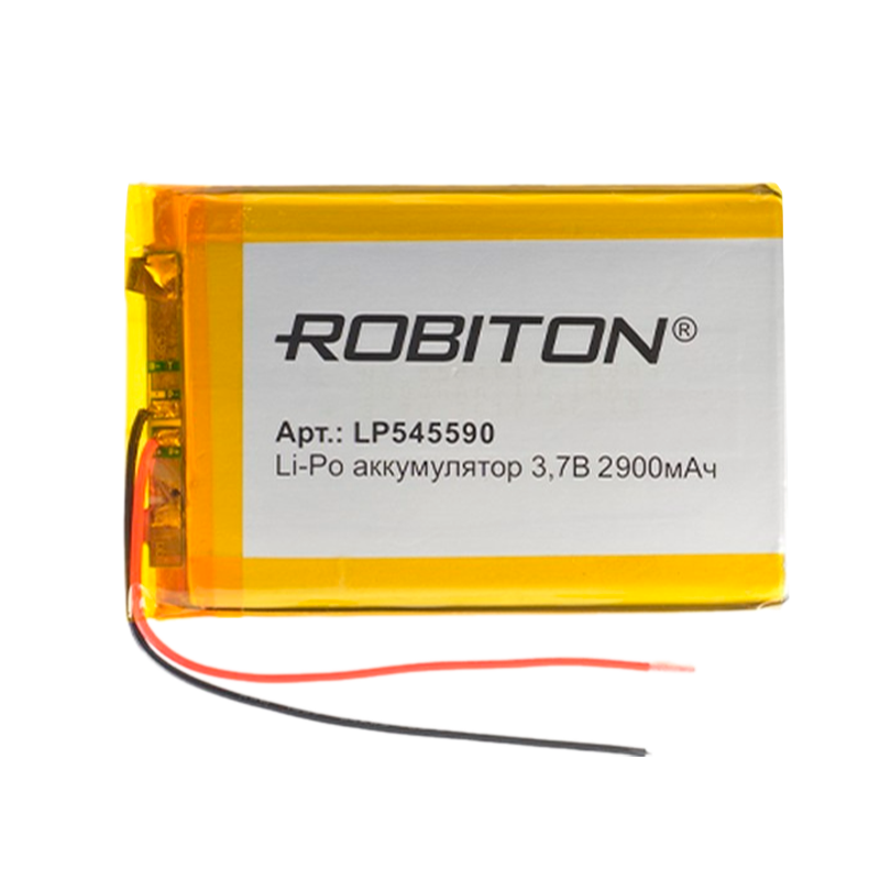 Аккумулятор ROBITON LP545590 3.7В 2900мАч PK1