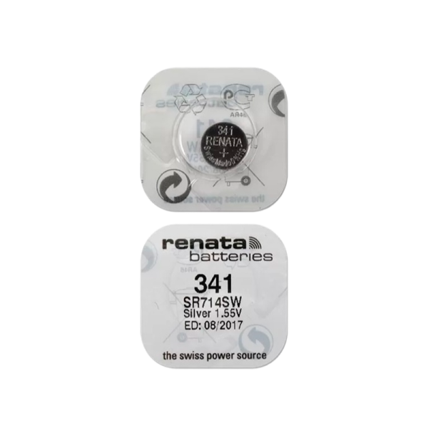 Батарейка Renata 341 (SR714SW) BL10 Silver Oxide 1.55V (10/100)