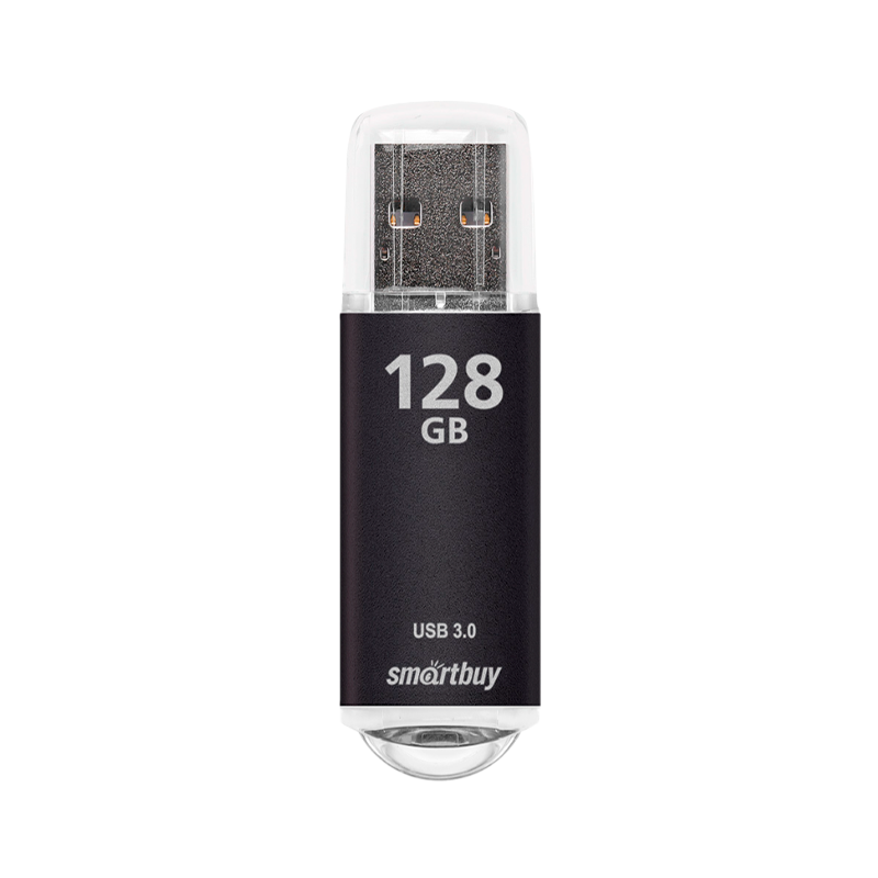 Флеш-накопитель Smartbuy V-Cut 128GB USB3.1 пластик черный