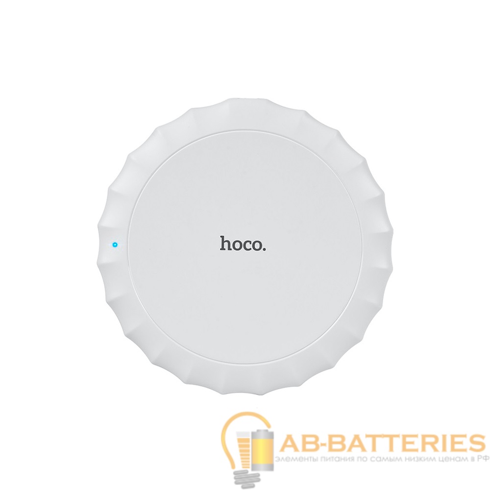 Беспроводное З/У HOCO CW13 2.0A 5W белый (1/30/120)