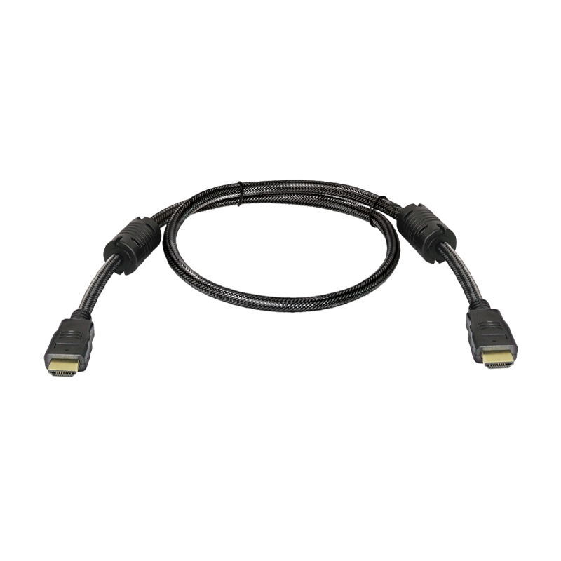 Кабель Defender HDMI-03PRO HDMI (m)-HDMI (m) 1.0м силикон ver.1.4 черный (1/20/300)