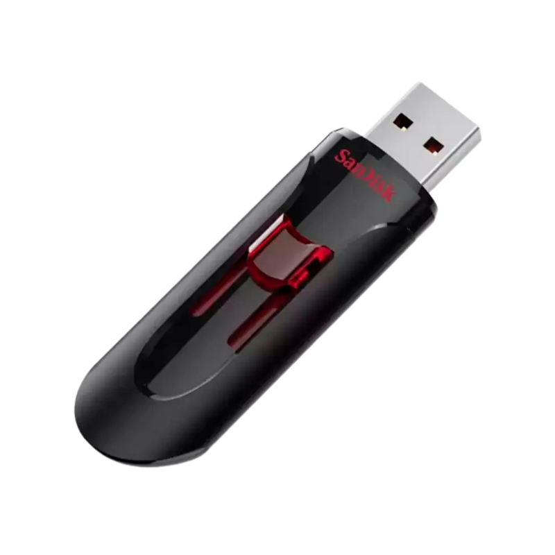 Флеш-накопитель SanDisk Cruzer Glide CZ600 256GB USB3.0 пластик черный