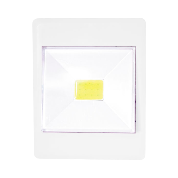 Фонарь пушлайт Облик 5039 4W 3COB от батареек белый